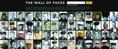Today, the Wall of Faces tells these stories through photos and remembrances left by both friends and family members.
